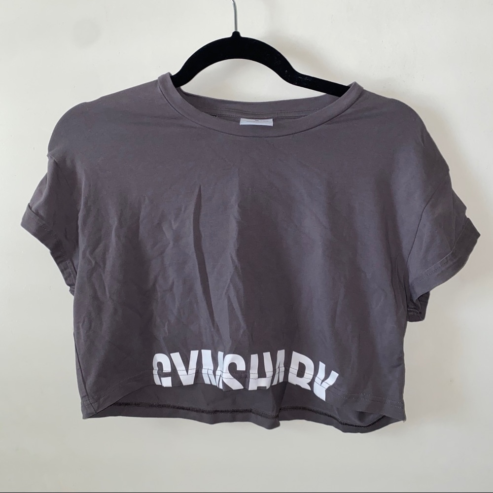Gymshark Crop Top Purple